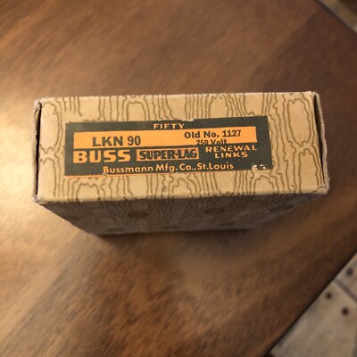 Lkn90 Renewable Fuse Links 50ct