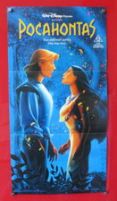 POCAHONTAS GENUINE 1995 CINEMA DAYBILL MOVIE FILM POSTER Walt Disney NICE 90's