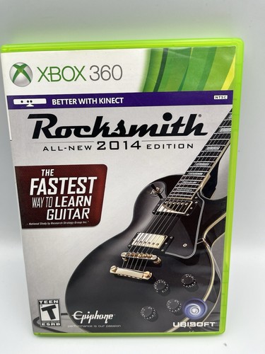 Rocksmith 2014 Edition - Xbox 360 Game Complete Tested