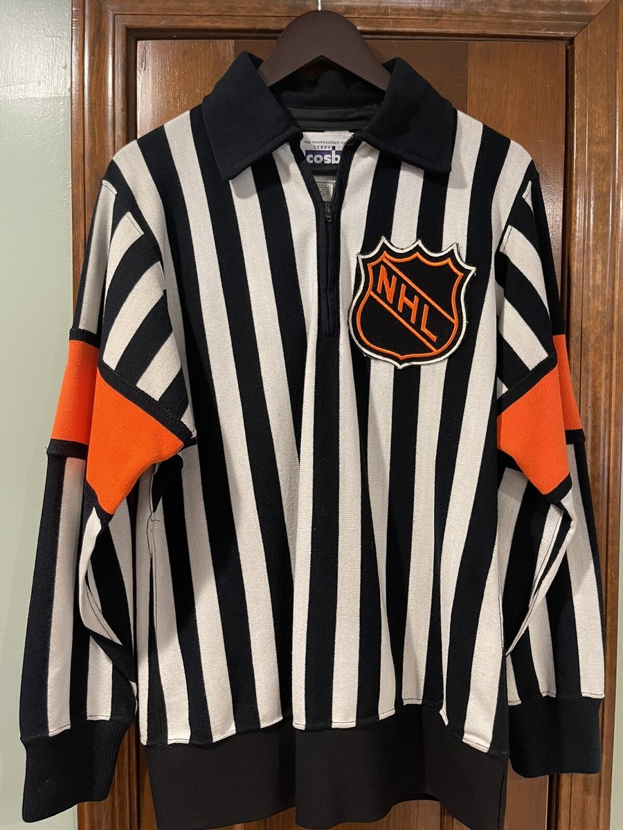 Ron Fournier's Vintage NHL Referee Game-Worn Jersey | eBay
