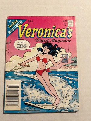 VERONICA'S DIGEST MAGAZINE #4 NEWSSTAND VARIANT DAN DECARLO COVER ART 1995