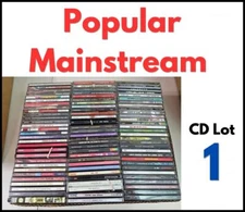Buy 5 Get 6th FREE Popular Mainstream CD Lot - You Pick Add To Cart - Clearance