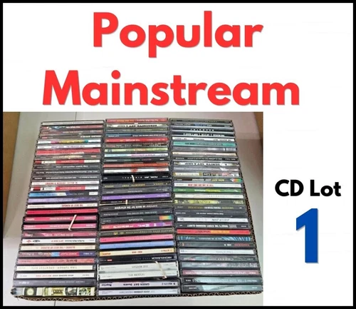 Buy 5 Get 6th FREE Popular Mainstream CD Lot - You Pick Add To Cart - Clearance