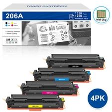 4PK 206A W2110A 206X Toner For HP Color Laserjet Pro MFP M283fdw M283cdw M282nw