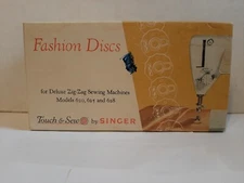 12 Singer Fashion Disc Cams Class 620, 625, & 628 Sewing Machines w/ Box #21976