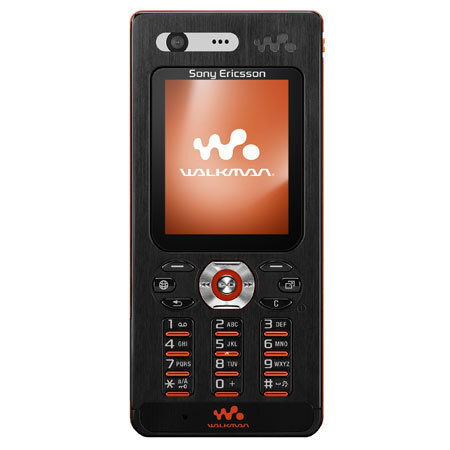 Sony Ericsson W880i Walkman Orange Black Basic Classic Mobile Phone sony-ericsson-w880i-walkman-orange-black-basic-classic-mobile-phone