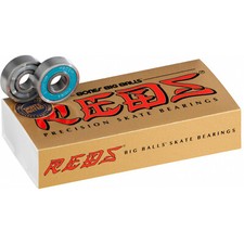 Bones Bearings Big Balls Reds Precision Skate Rated Bearings 16-Pack