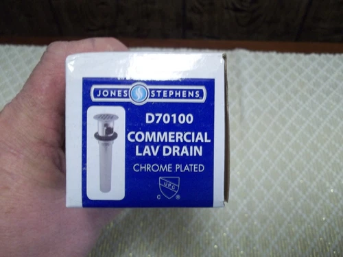 Jones Stephens Commercial Lavatory Drain Chrome Plated D70100 - Picture 3 of 8
