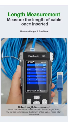 Network Cable Tester 、PING test/IP scan/network port speed Cable Tracker tool - Picture 15 of 24
