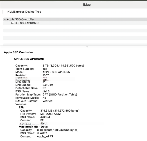 NEW Apple iMac 2020 27 Inch 5K 3.6 GHz i9 8TB SSD 128GB RAM 5700XT 16G GFX 10GbE - Picture 19 of 23