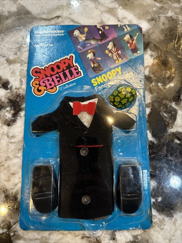 Vintage Snoopy & Belle Formal Tux Fancy Fashions Knickerbocker #1597 New - 第 1/6 張圖片