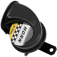 Fits Van/Truck/SUV/Motorcycle/Bus 12V 130DB Black Electric Snail Air Horn