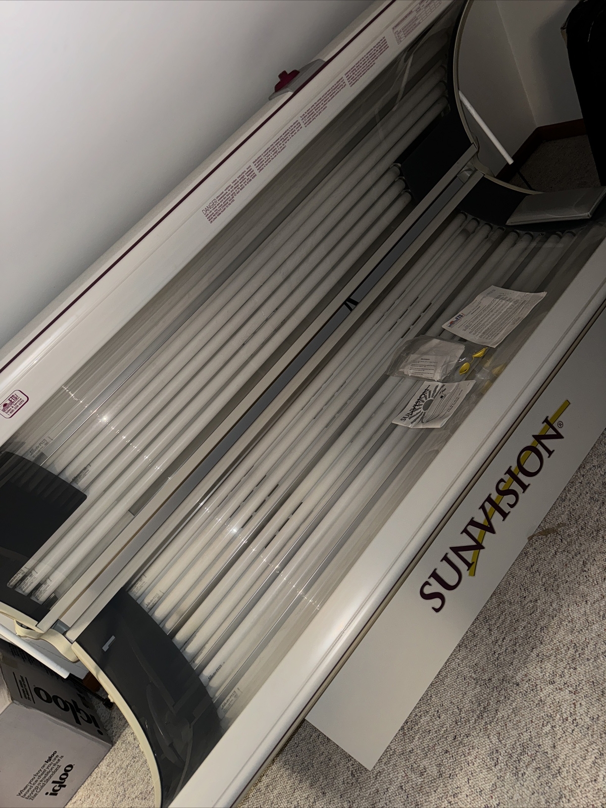 Tanning Bed Sunvision 28LX Pro eBay