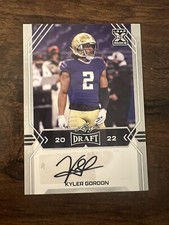 2022 Leaf Draft Silver Auto Signed Parallel BA-KG1 KYLER GORDON Rookie Card RC