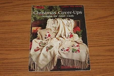 Christmas Cover-Ups Leisure Arts Santa Angel Leaflet Cross Stitch Chart 760