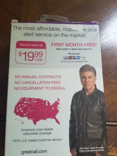 Greatcall Splash Urgent Response Device - Waterproof - New in Box - Picture 3 of 5