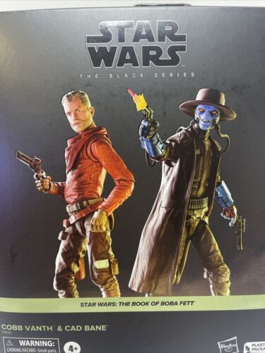 Star Wars Black Series 6" Cobb Vanth Cad Bane TARGET EXCLUSIVE 2-Pack BOBA FETT - Picture 2 of 5