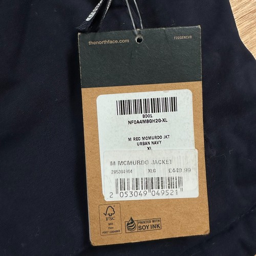 The North Face 550 Dryvent Daunenjacke Größe XL Neu mit Etikett - Bild 6 von 11