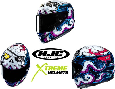 HJC RPHA 12N Kraken Helmet Full Face Moisture Wicking Pinlock DOT ECE XS-2XL