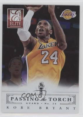 2013-14 Panini Elite Passing the Torch Kobe Bryant James Harden #1 HOF fm0