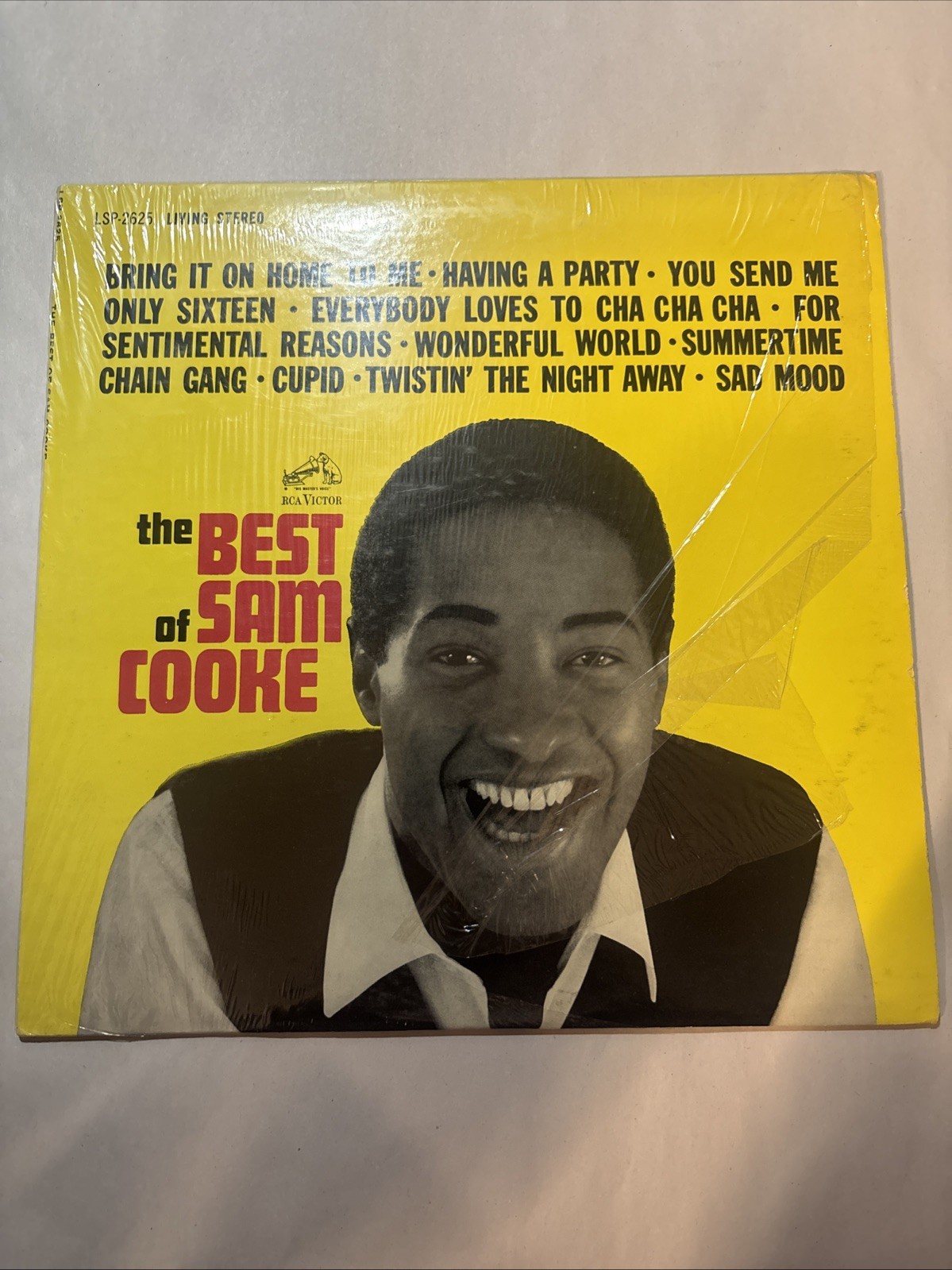 The Best Of Sam Cooke Late 1960s RCA Victor Stereo Soul In Shrink Compilation