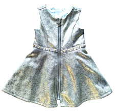 Disney Store Jasmine Princess Dress Gold Metallic Aladdin Costume Toddler 3T