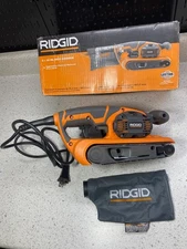 RIDGID R27401 6.5 Amp Corded 3 in x 18 in Heavy-Duty Variable Speed Belt Sander