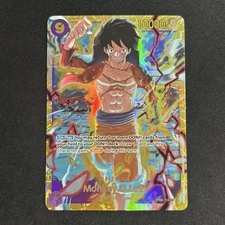 Monkey.D.Luffy OP09-119 SEC - One Piece TCG - English Card Near-Mint Secret Rare