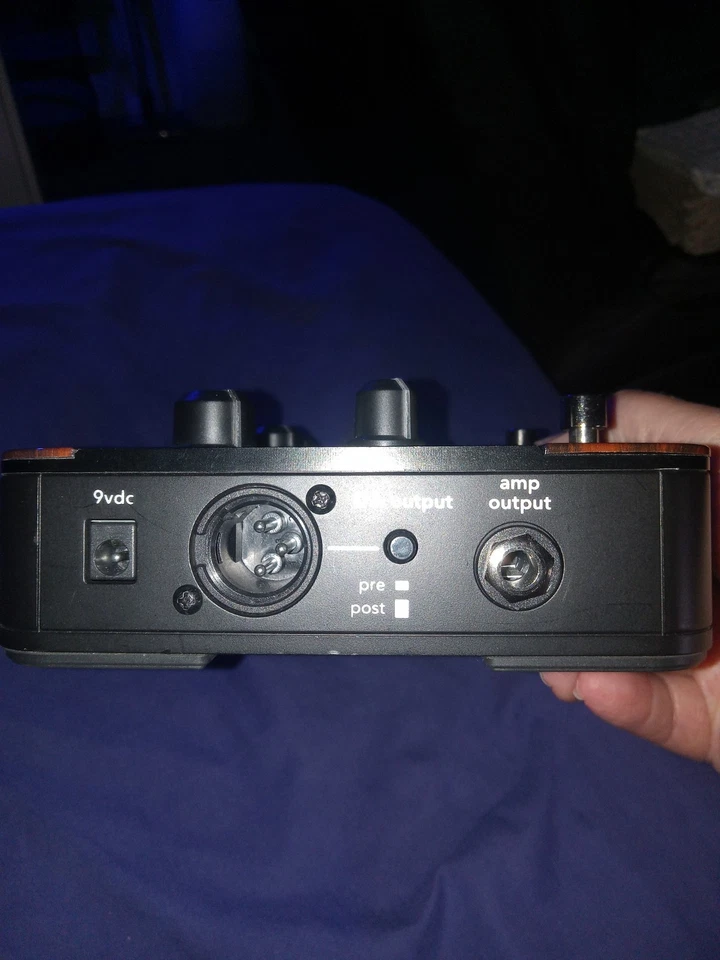 FISHMAN TONEDEQ AFX-PRE-EQ-DI CON CABLE DE ALIMENTACIÓN Foto 2 de 3