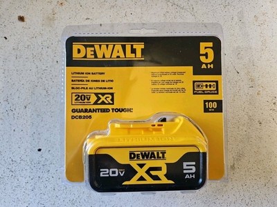 DEWALT DCB2051 20v 5ah Max XR Lithium Ion Power Tool Battery