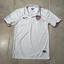 2014 Nike US Soccer USMNT Home Jersey Authentic Player Kit - Small USA *flaw