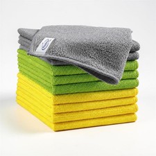 Microfiber Cleaning Cloths, Ultra Absorbent, Lint Free - Pack of 12