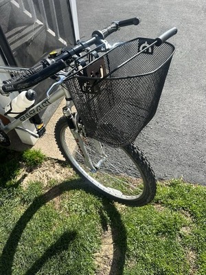 LOTUS Bike Metal Wire Basket Easy Quick Release Handlebar Mount Bicycle LT - 58A