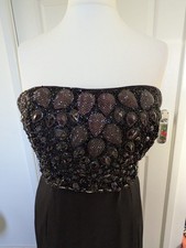 Black Needle And Thread Dress Uk Size 12