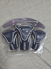 Chargers NFL Golf Club Headcovers 3 Pack Sports Utility Items Navy Blue New Item