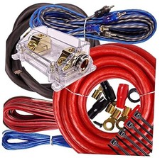Complete 5000 Watts Gravity 0 Gauge Amplifier Installation Wiring Kit Amp PK1