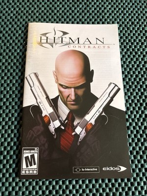 Hitman Contracts Video Game Manual Sony PlayStation 2