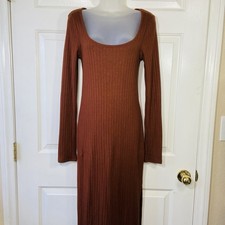 Wild Fable Brown Maxi Dress Size M