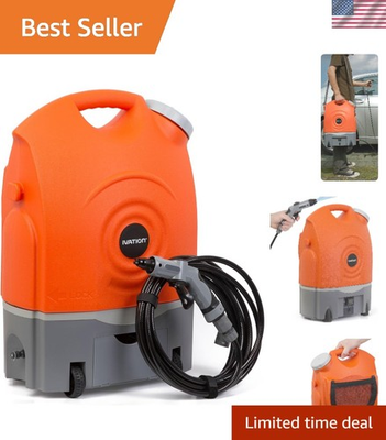 #ad Multipurpose Portable Spray Washer w 4.5 Gal Tank 130.5 PSI Battery Powered $341.99