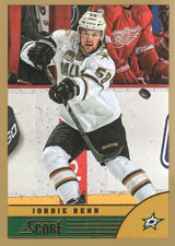 2013-14 Score Gold #161 Jordie Benn - HKY