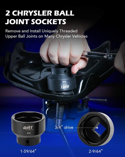 Orion Motor Tech Ball Joint Removal Tool Kit, 23pc Press & U... - Picture 4 of 7