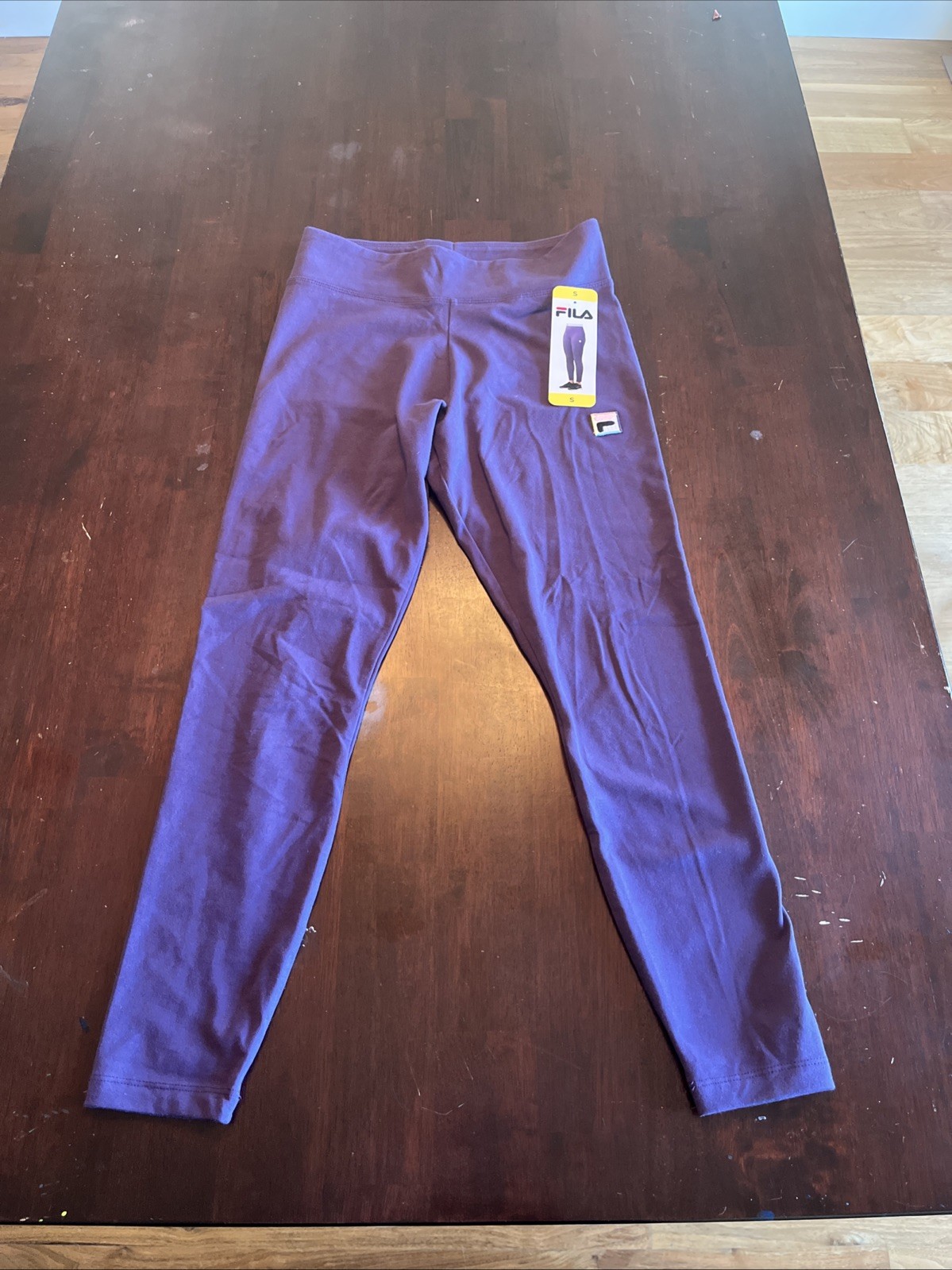 Leggings donna Fila piccolo viola uva gotica