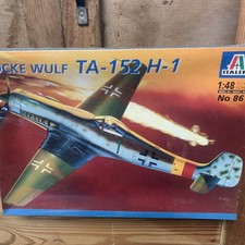 Italeri 861 1/48 - Focke Wulf TA-152 H-1 NEW VINTAGE STOCK