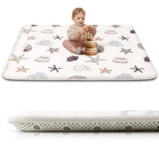 Baby Play Mat for Floor,1.2" Thick 50X50 Playpen Mat,Safe Padding Tummy Time Mat