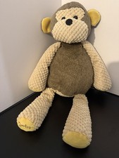 Scentsy Buddy Mollie Monkey Plush 16 Brown Cream Stuffed Animal No Scent Pack