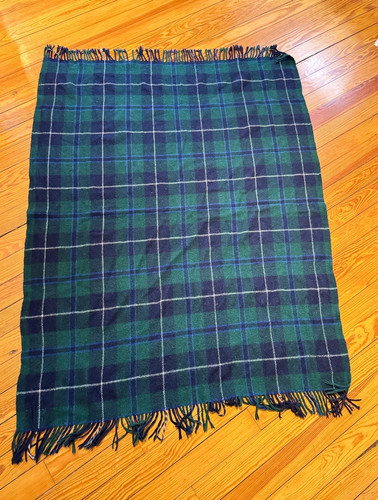 Schottland James Pringle Weavers Tartan Plaid Wollmischung Überwurf Decke 62” x 48” - Bild 4 von 4