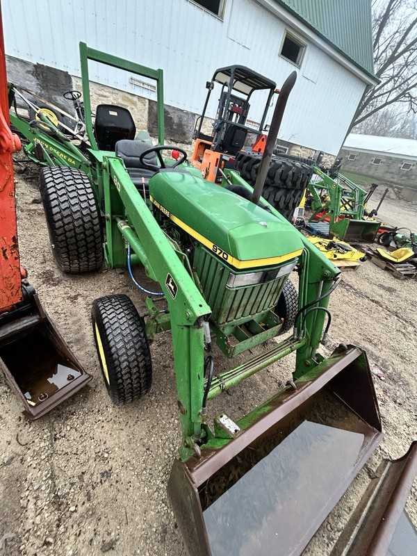 John Deere 970 Tractor With Loader And Backhoe ( Read Full Add )