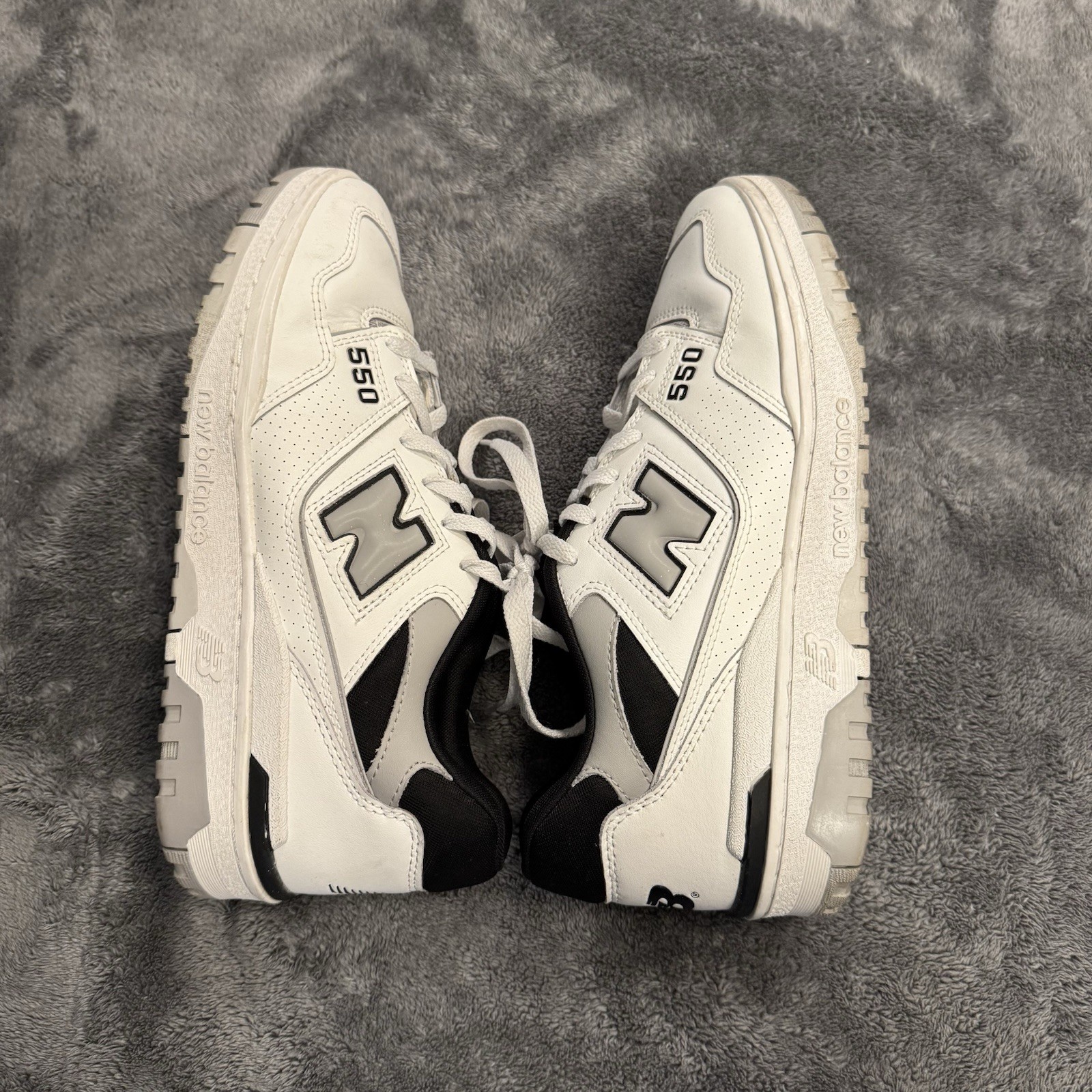 New Balance 550 Black White Size 9.5 Men’s