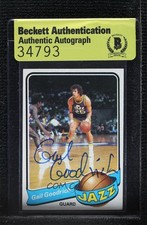BAS 1979-80 Topps Gail Goodrich #32 Authentic Auto HOF ow6