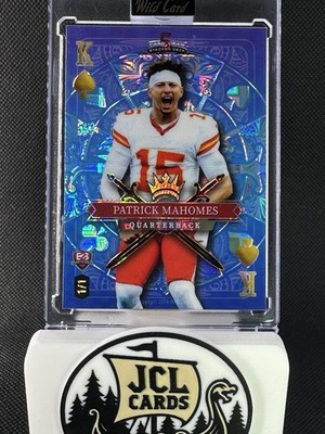 2024 Wild Card Stacked Deck - Patrick Mahomes, Jalen Hurts Back 2 Back 1/1